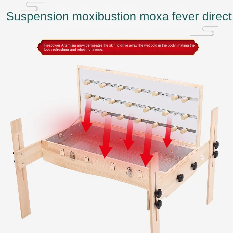 

Whole body back meridian moxibustion equipment, household moxibustion box, large dragon bone moxibustion on the back spine