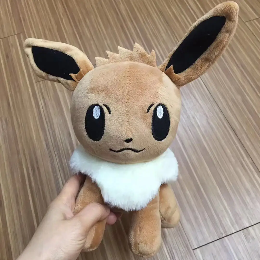 10/20/30cm Pokemon Eevee Animal Cute Kawaii Cartoon Anime Pets Plush Toys Brinquedos Stuffed Dolls Child Christmas Birthday Gift