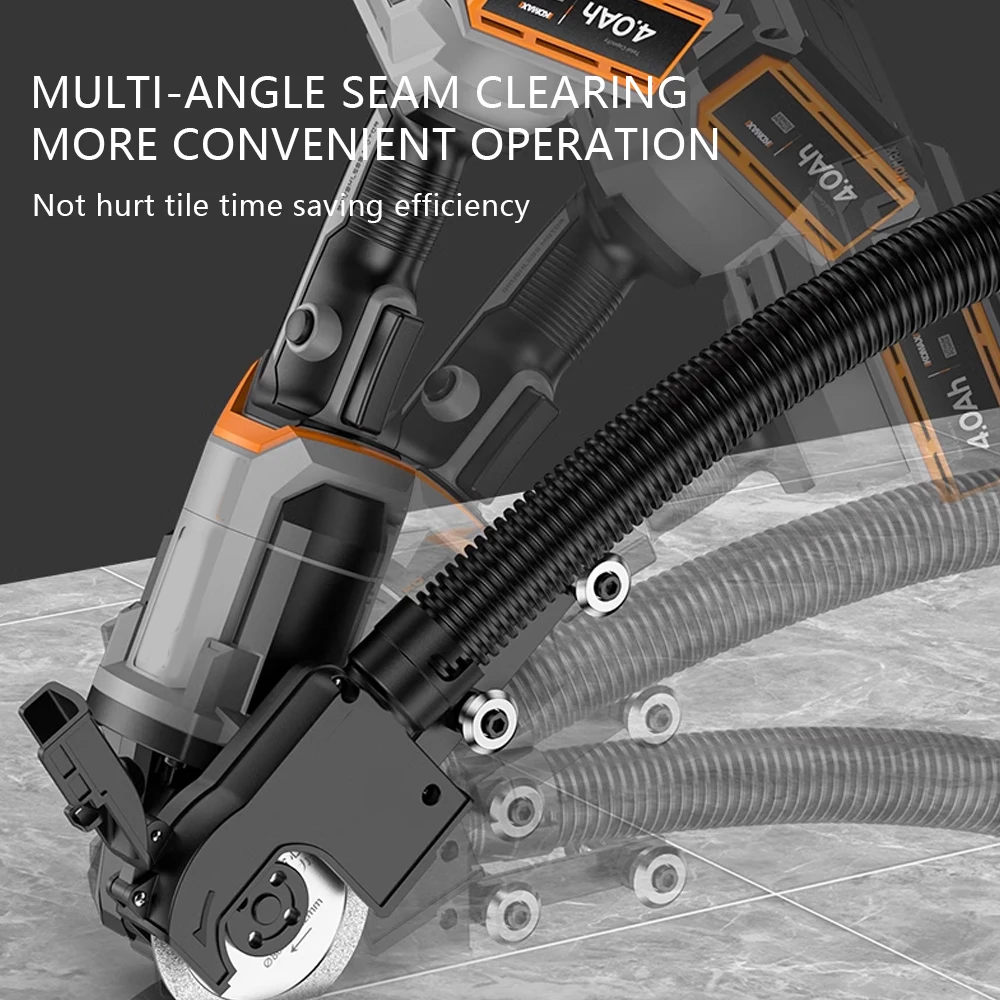 Strumento multifunzionale per smerigliatrice angolare per la pulizia delle cuciture, il lavoro della malta, il taglio degli spazi delle piastrelle in ceramica