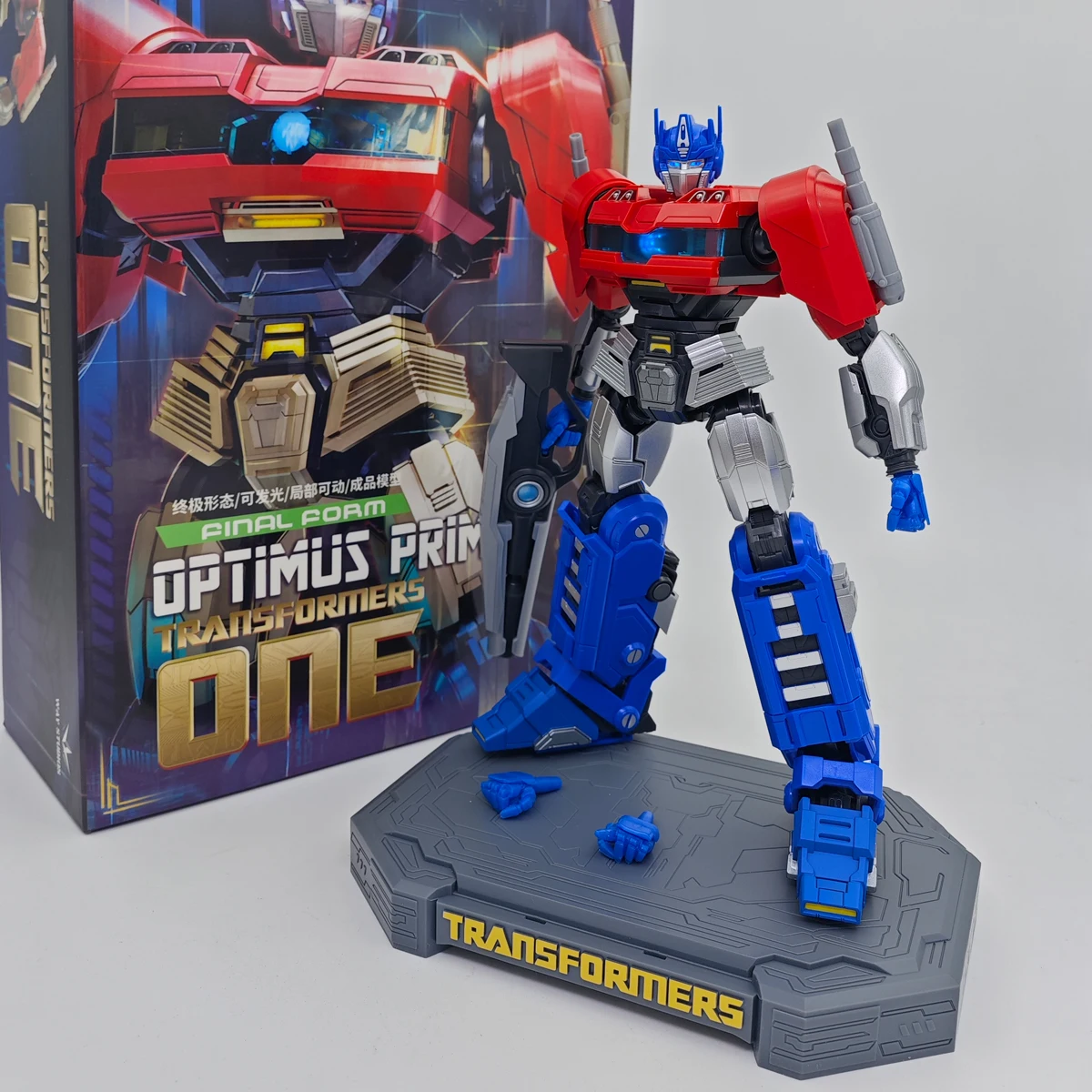 WAY STUDIO Transformers One Optimus Prime Fianal From ALT MODE Truck Orion Pax Model Toy Action Figure