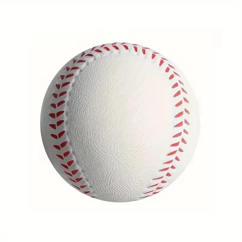 Durable Safe Elastic PU Foam Baseball for Indoor Outdoor Recreational Use Lightweight Training Softball Sports Fitness Equipment
