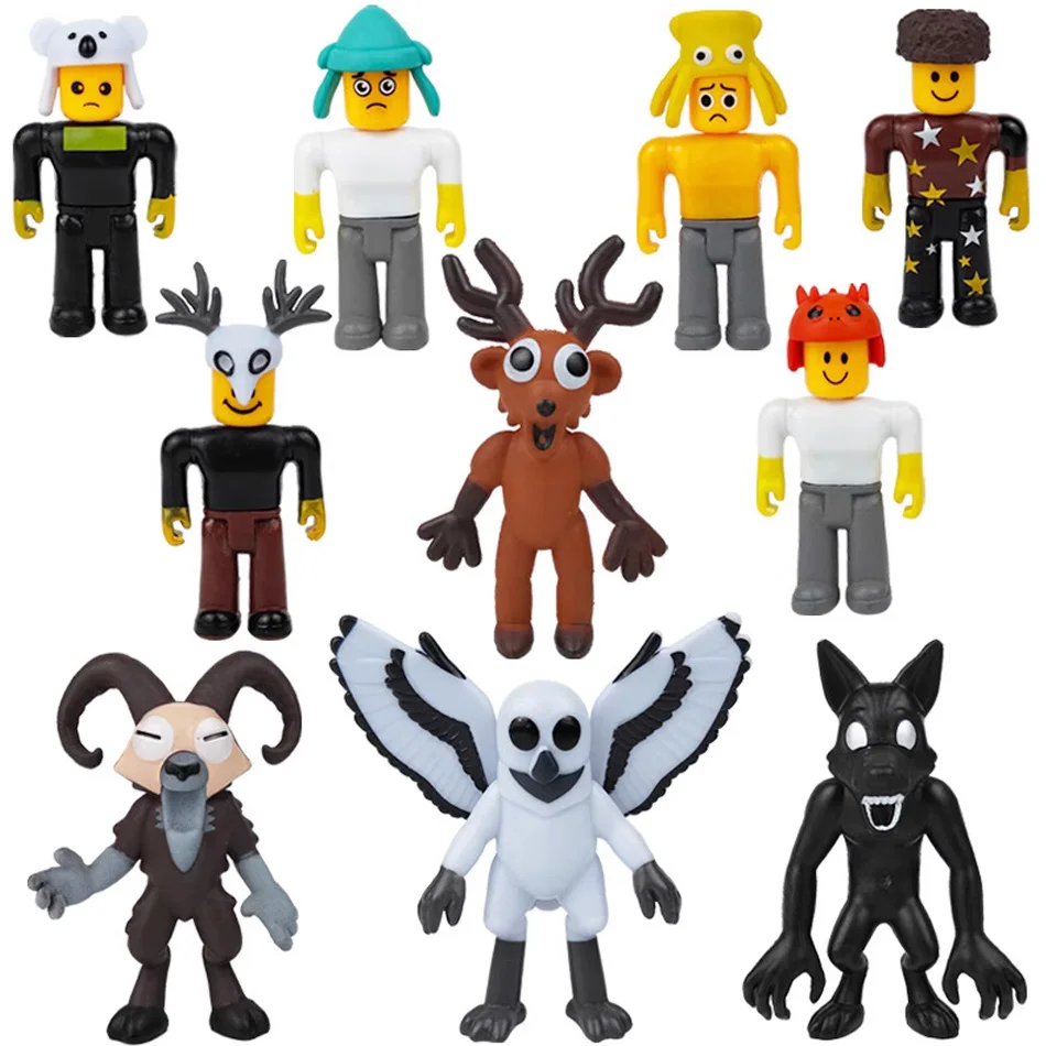 Hot 99 Nachten In Het Bos Blind Box Herten Figuur Speelgoed spel perifere beeldjes en ornamenten Speelgoed voor Kinderen Halloween Gift