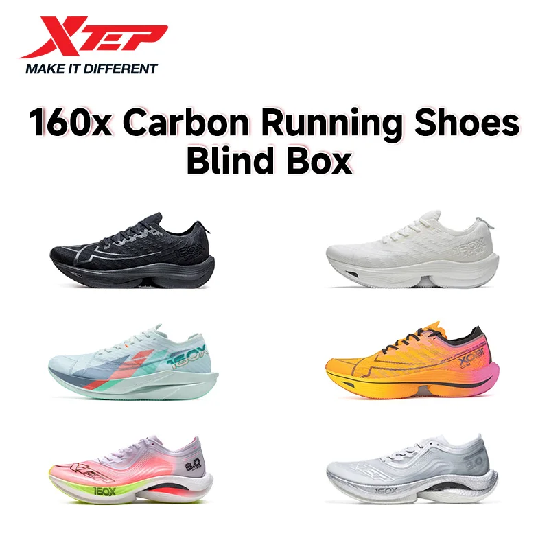 Xtep Hot Mystery Box Female and Male Fashion Trendy Daily Training Combat Comfortable Rebound Random Running Shoes