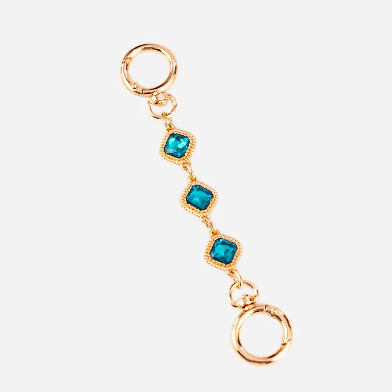 

Creative 16cm Bag Extension Chain DIY Multicolor Chain Strap Crossbody Handbag Hanging Buckle Bag Accessories