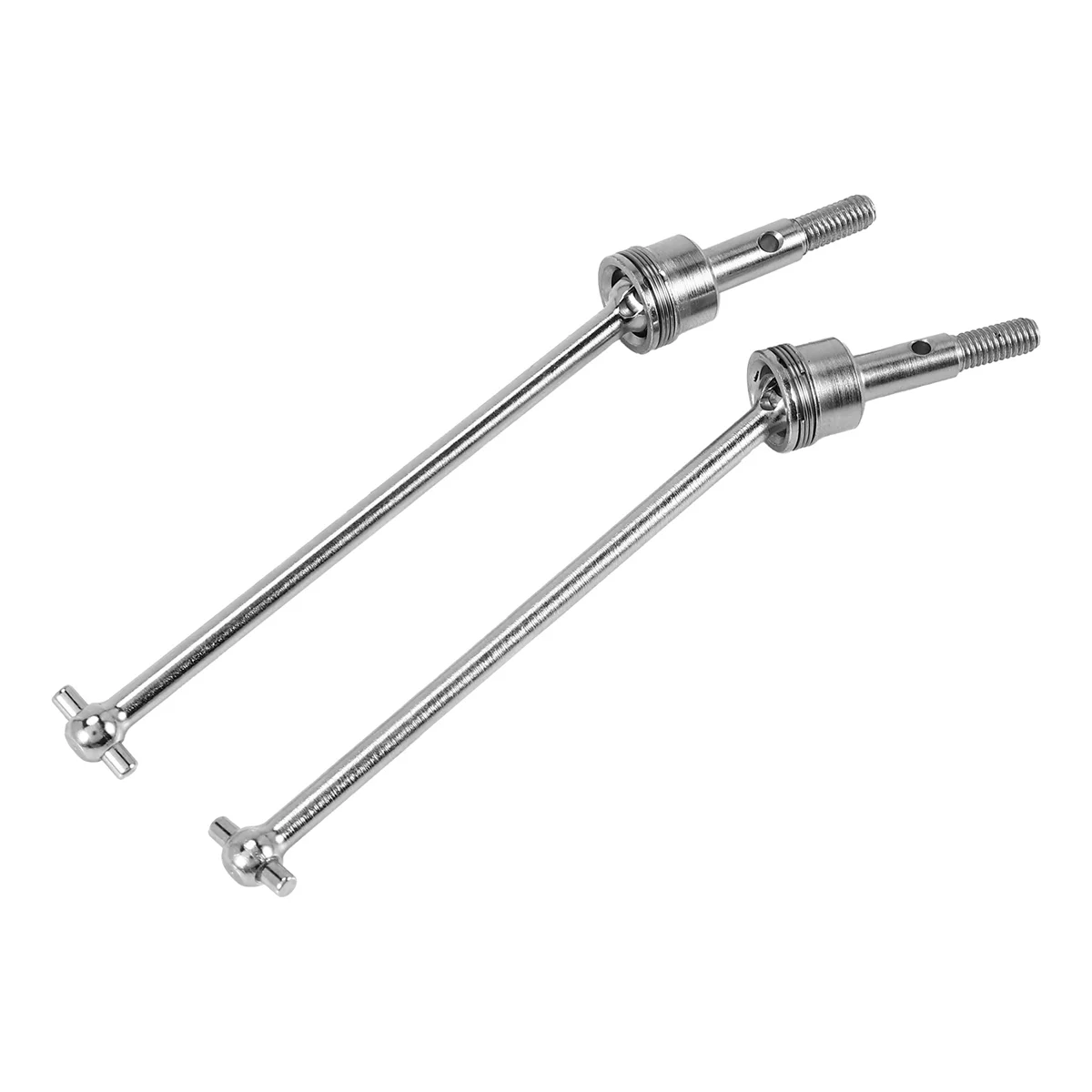 

X59A_2Pcs Metal Drive Shaft CVD for Wltoys 1/10 104009 1/12 12402-A 12401