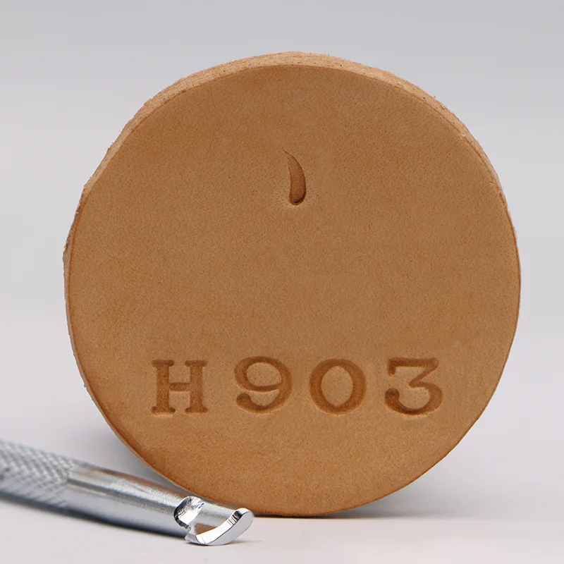 Leather Work Stamping Tool Cutoff Pattern H903 H904 Stamps Leather Carving Stamping Stamps Tool Japan