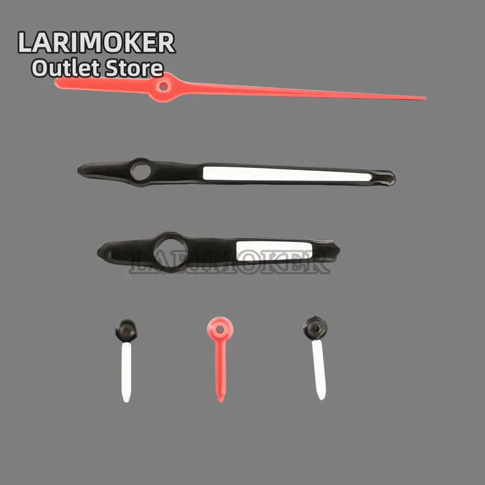 LARIMOKER Red Yellow Green Silver Hands 6 Needle Colorful Green Luminous Suitable for VK63 Quartz Movement Watch Accessories