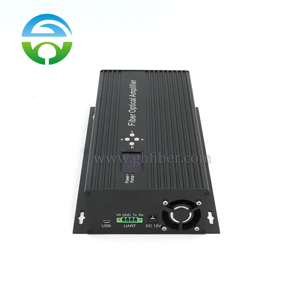 Imagem -04 - Amplificador Óptico Wdm Catv 1550nm Mini Edfa Portas 23dbm