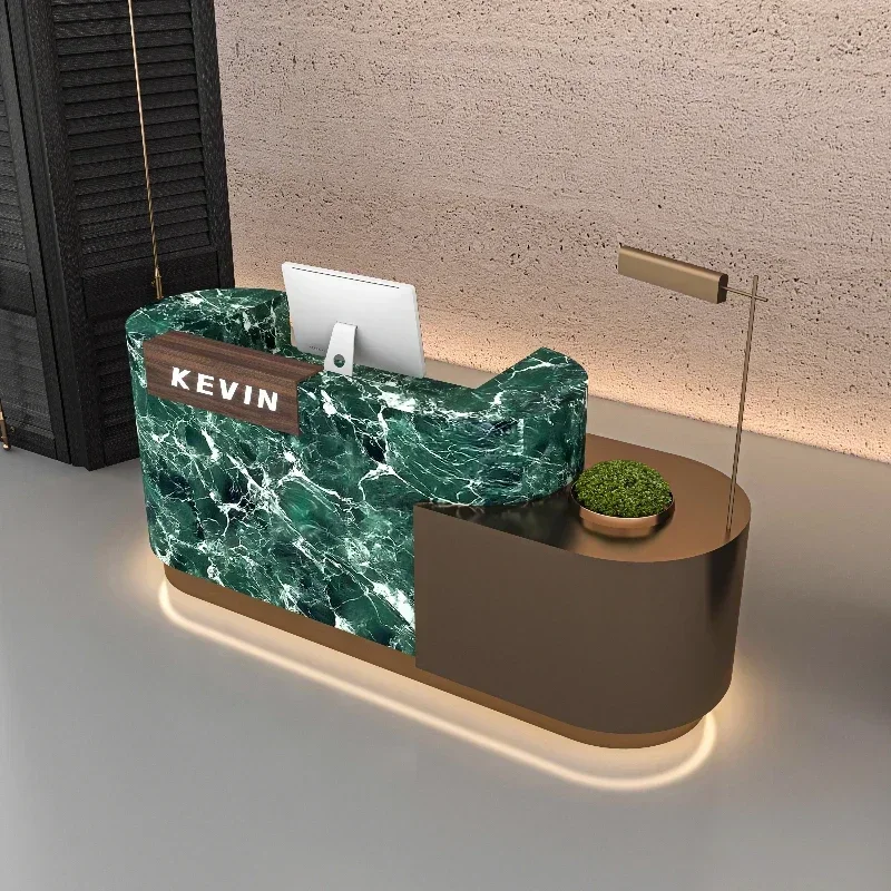 

Contemporary Tresen Rezeption Office Furniture Designer Cashier Reception Desks Modern Restaurant Retail Store Reception Desks