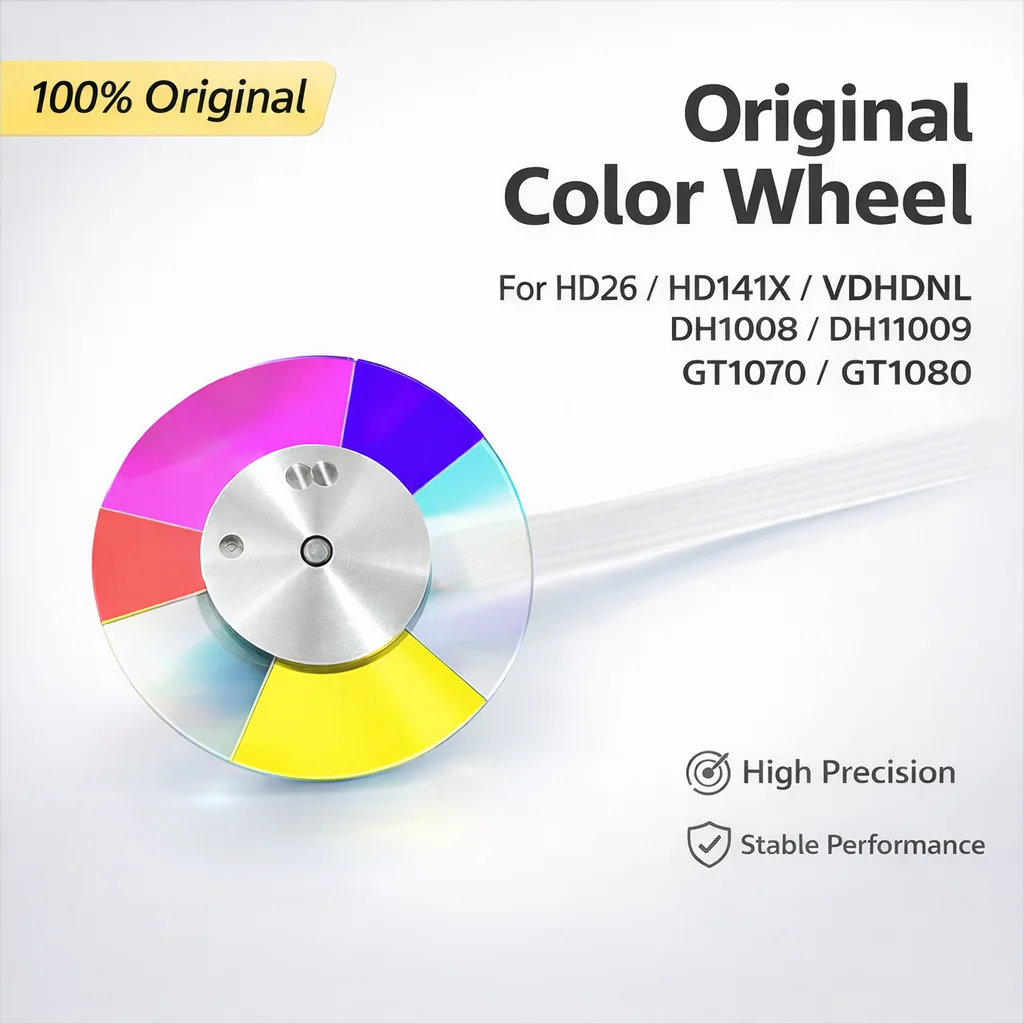 Image of 100 % Original-Projektor-Farbrad für HD26 HD141X VDHDNL DH1008 DH1009 GT1070 GT1080 Farbrad