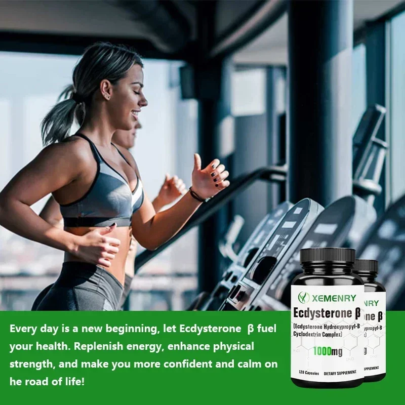 Ecdysterone - Promote Muscle Development, Fat Burning, Accelerate Metabolism, Support Men\'s Health