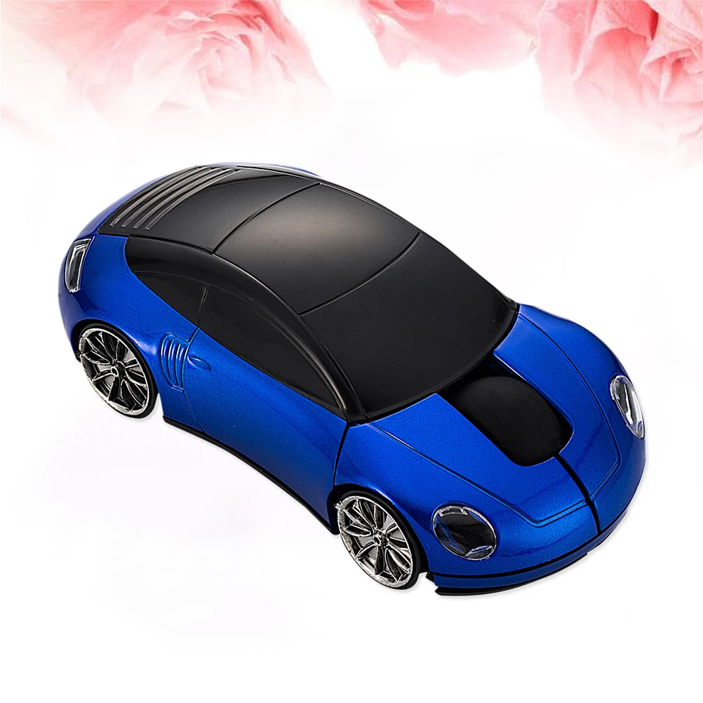 

Wireless Mouse 2.4GHz Cordless Optical Gaming Mice Laptop PC 10m USB Rechargeable Car Shape 1600 DPI Computer Accessories