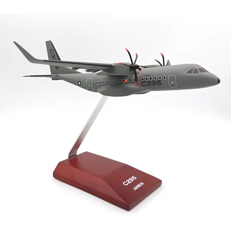1/100 スケール C-295 C295 輸送機静的プラスチック航空機モデルコレクション装​​飾装飾品ギフト