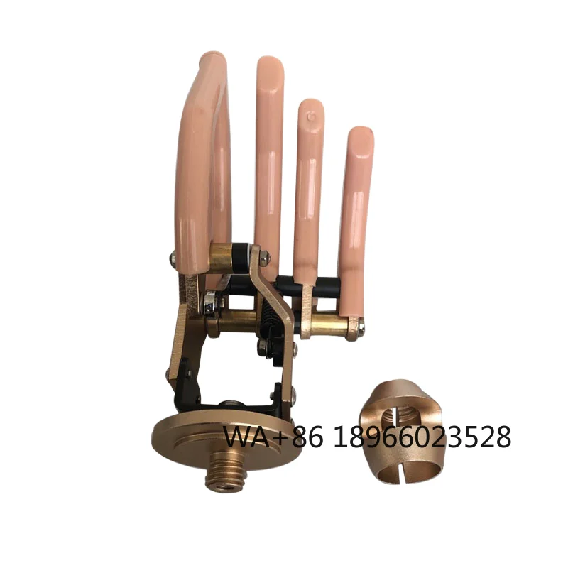 

Cosmetic Hand Skeleton Style Artificial Implants Prosthetic Components Class I Instrument Golden color prosthetic hand