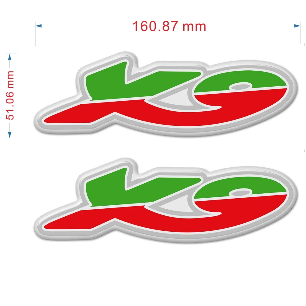 250 500  Motorcycle Emblems 3D  Stickers For PIAGGIO X9 125 Moto Scooter