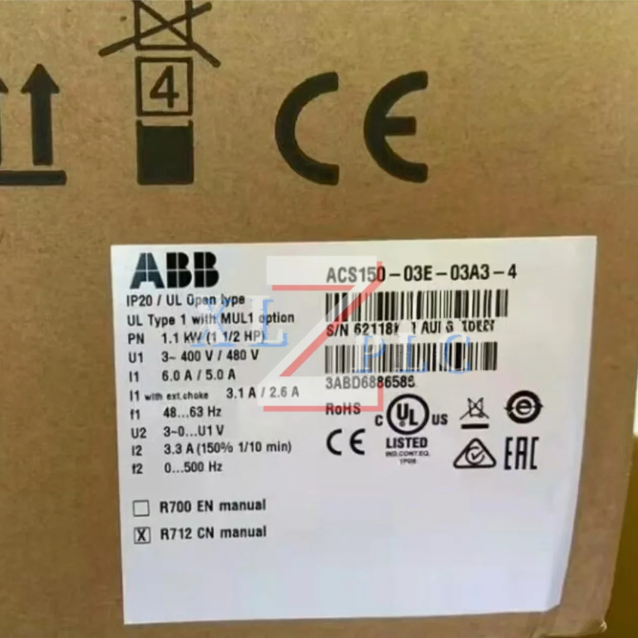 جديد في المخزون محول التردد ACS150-03E-03A3-4 ACS150-03E-04A1-4