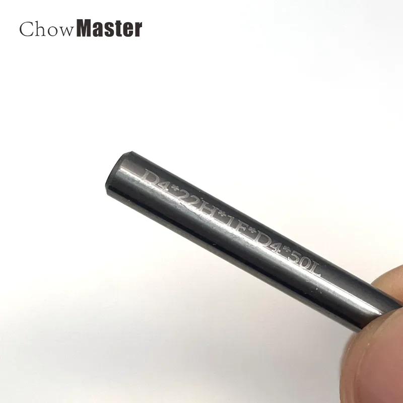 Brocas enrutadoras en espiral de una sola flauta, 3.175/4/6/8mm para cortar madera/plástico/madera, fresa CNC acrílica, 1 fresas de extremo de flauta