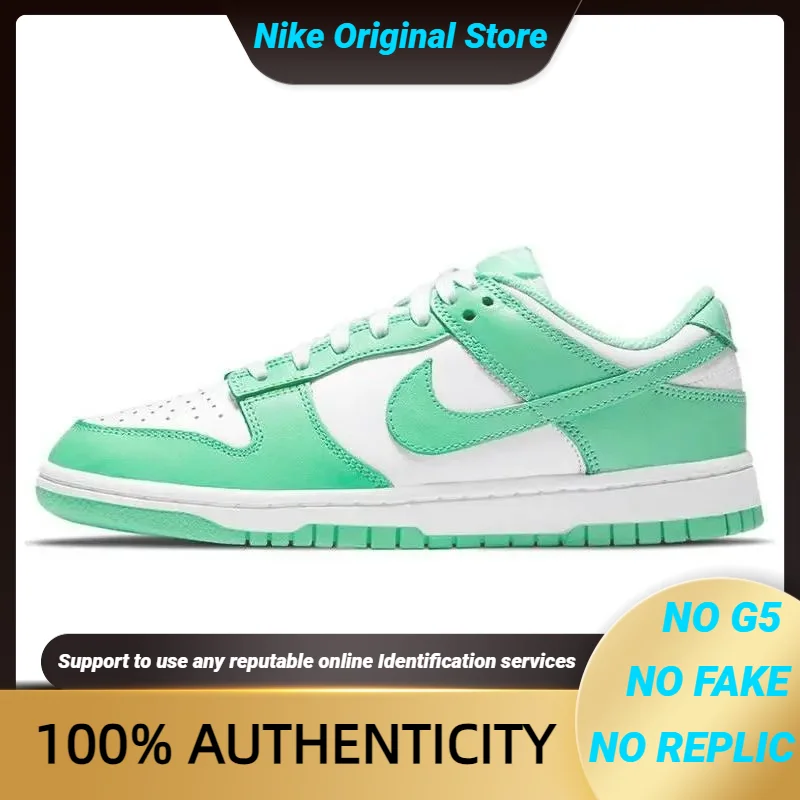 

Nike Dunk Low "green Glow" Sneakers Shoes Dd1503-105 With Original Box