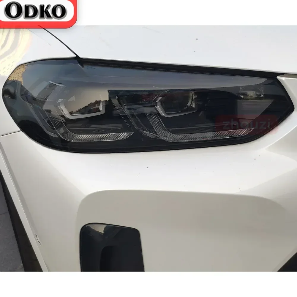

Для BMW X1 F48 X2 F39 X3 F25 G01 X4 G02 X5 F15 X6 F16 X7 Автомобильная фара дымчато-черная защитная пленка самовосстанавливающаяся наклейка из ТПУ