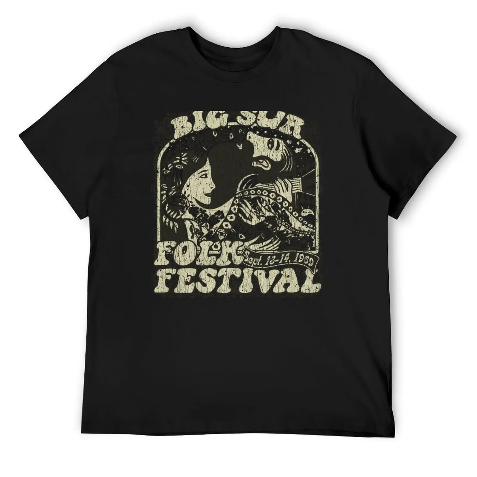 

Big Sur Folk Festival 1969 T-Shirt blanks shirts graphic tees summer 2025 Men's t-shirts