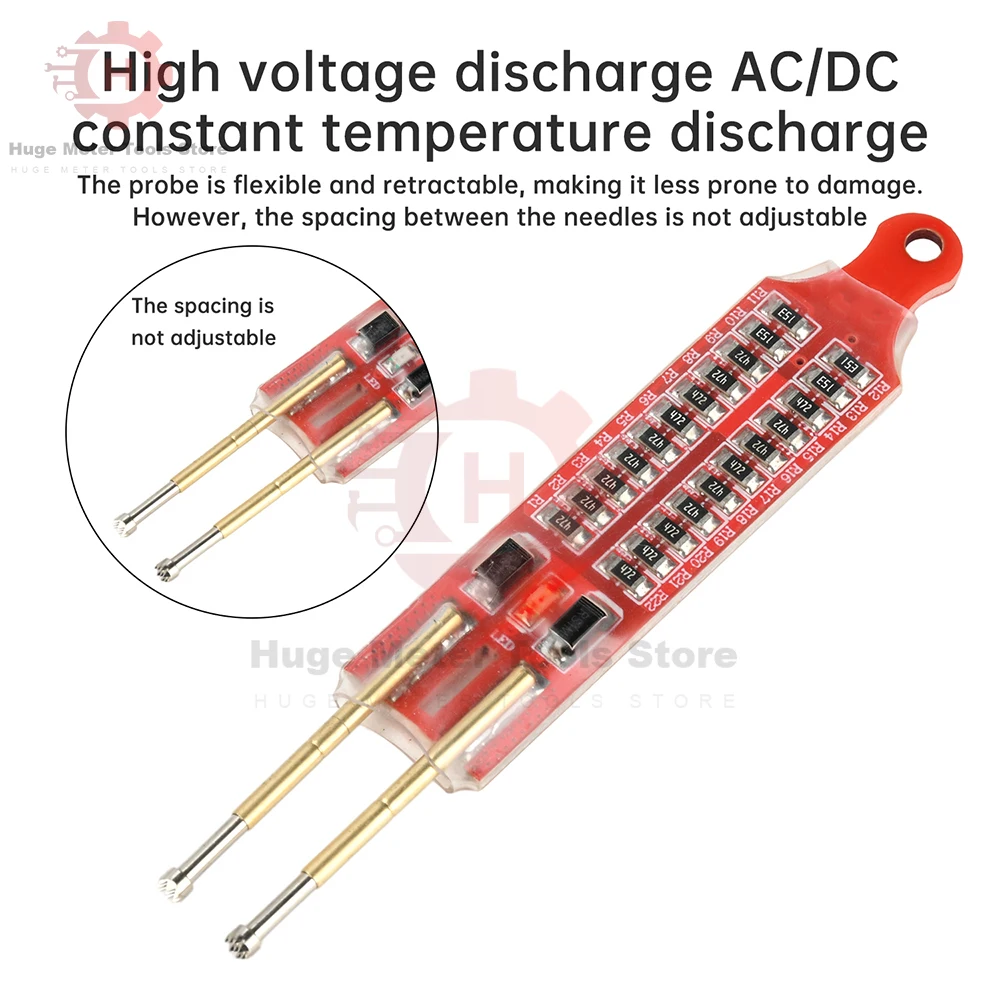 2200UF 커패시터 방전 도구 고전압 정전류 AC/DC 커패시터 방전 빠른 방전 펜 전기 충격 도구