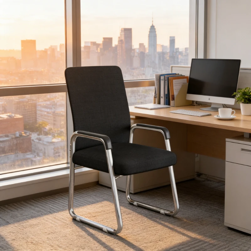 Ergonomic Mesh Office Chair - Adjustable Computer Desk Chair with Lumbar Support, Comfortable Student & Home Office Swivel Chair