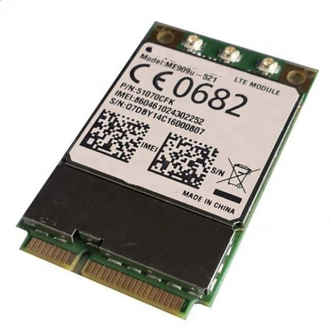 

Me909u-521 Mini-pcie 4g Lte модуль поддерживает голосовое сообщение GPS GSM B1/B2/B3/B5/B7/B8/B20 для HUAWEI