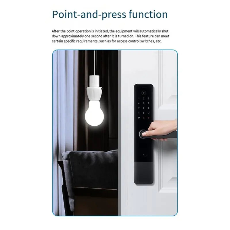 AT05-Wireless Remote Control Lamp Holder For Mijia APP Connection- Screw Base Included Switch Functionality