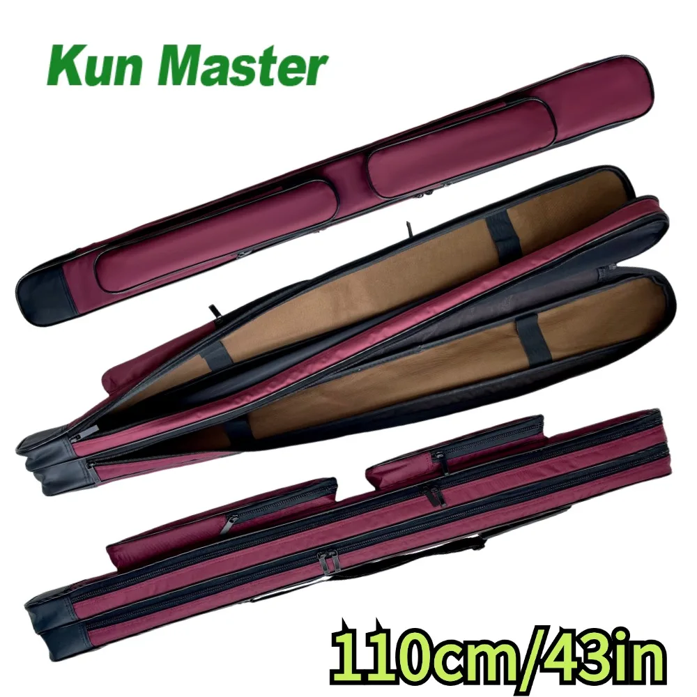 Tai Chi Sword Bag 110cm Nylon Waterproof Fabric Kung Fu Packed 2 Swords with Shoulder Strap Martial Arts Equipment Carrying Bags