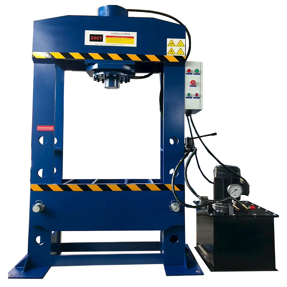 Heavy-Duty Energy-Saving 200 Ton H-Frame Gantry Hydraulic Press Machine Affordable Pricing for Enhanced Efficiency