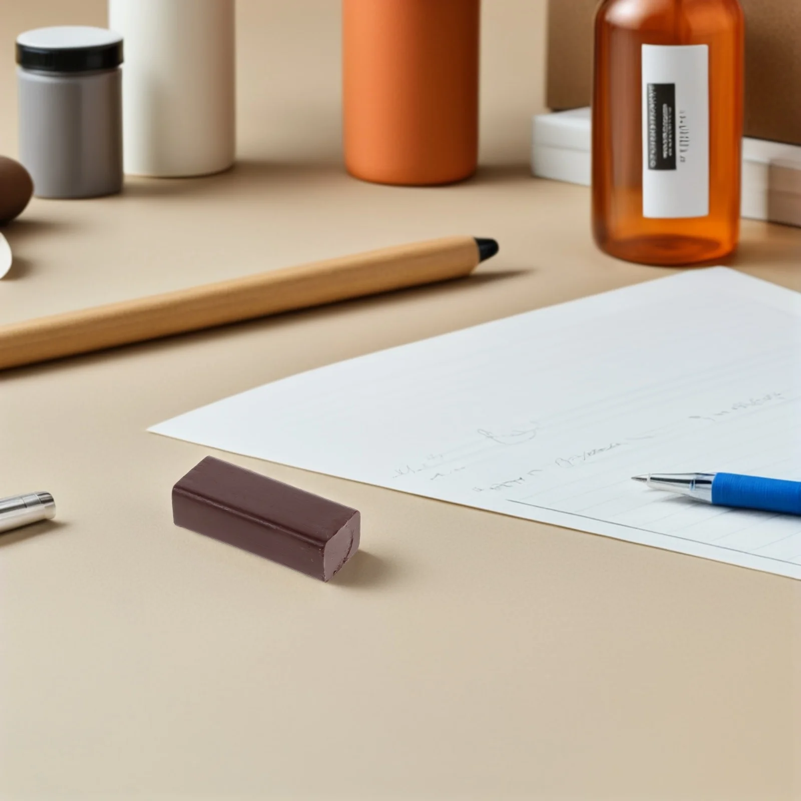 

5pcs Wood Repair Wax Sticks Hardwood Floor Filler Crayon For Furniture Scratch Nail Hole Fix With Technology Wood Wax