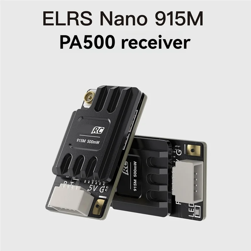 

ABMF-For GEPRC ELRS Nano RX PA500 FPV Receiver With T Antenna Built-In TCXO For FPV Racing Drone
