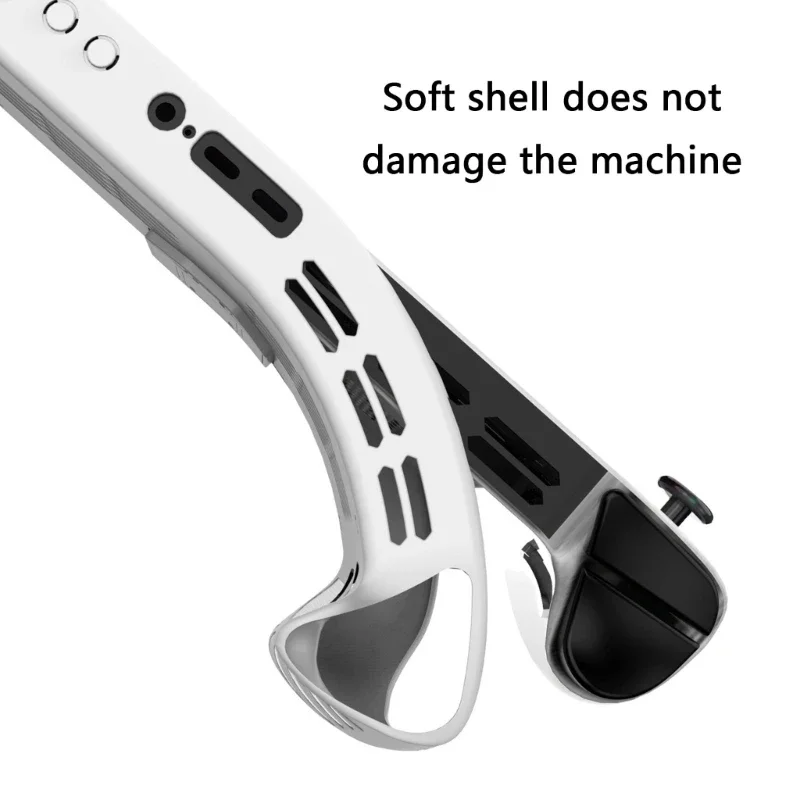 Game Consoles Scratchproper Shell Cover Cover с Kickstand Gamepad TPU Skin для Go S Accessy Assocsing