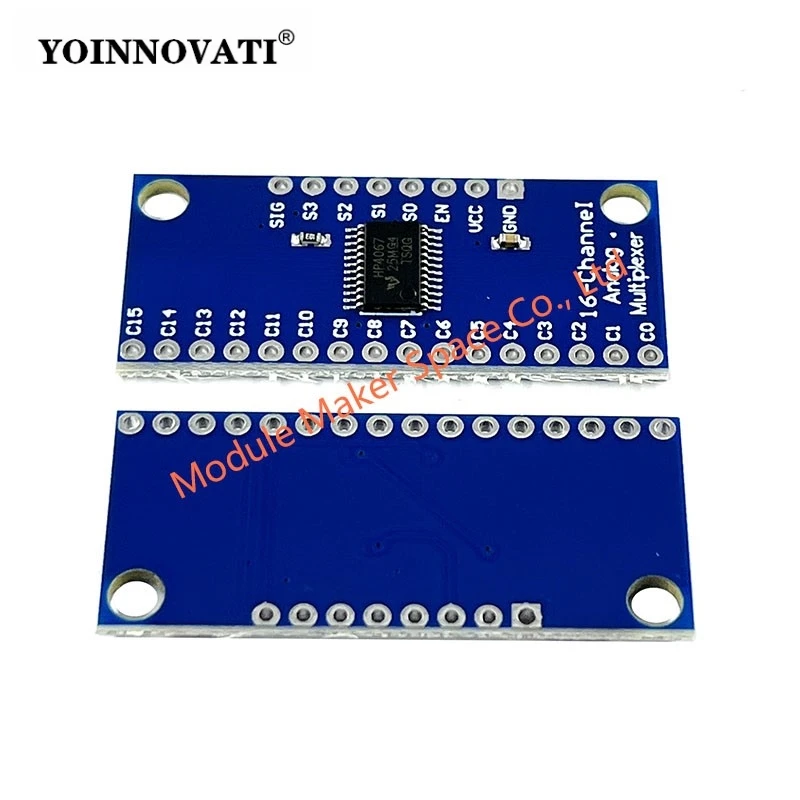CD74HC4067 High Speed Cmos 16-Channel Analog Digital Multiplexer Breakout Board Module 74HC4067 Microcontroller Board Module