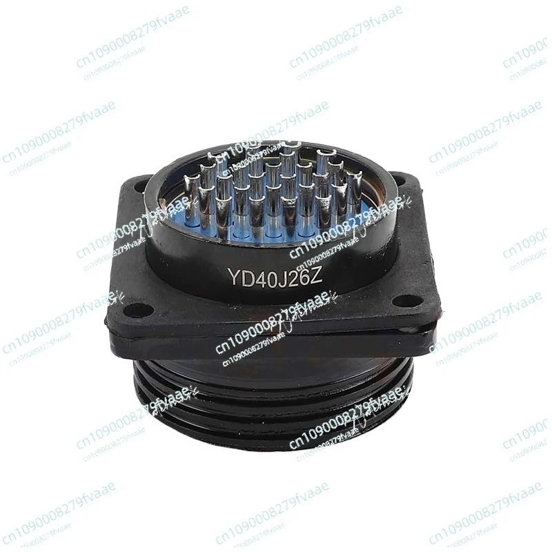 

Aviation plug seat YE40 formal round connector straight docking