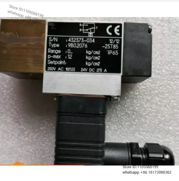 9B0.2076/9B4.4276/9B4.3376 Pressure sensor switch 0-4 bar