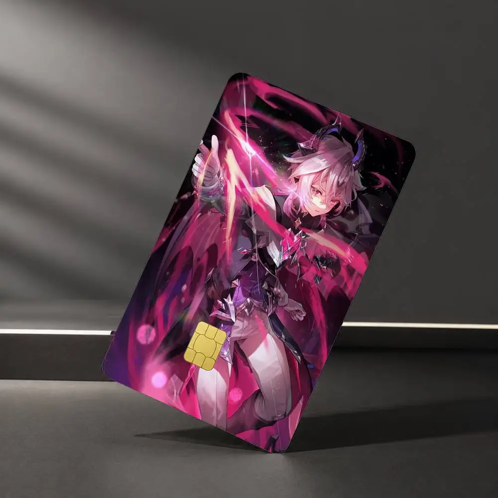 Genshin Impact Durin Sticker Film Tape Skin for Credit Card Debit Card Waterproof Stickers