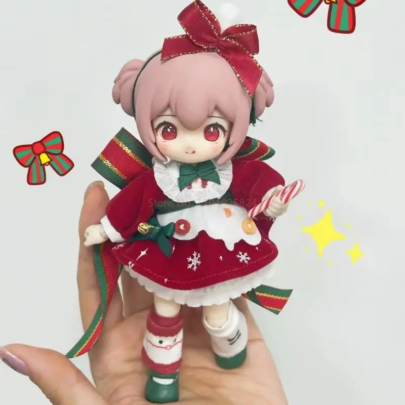 Kawaii Nagi Christmas Kindergarten Wish Party Series 1/12 Bjd Joints Can Be Moving Figures Kawaii Boys And Girls Christmas Gifts