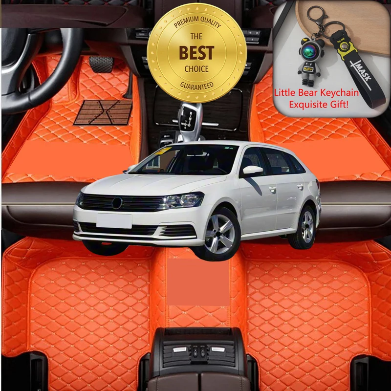 Tapis de sol de voiture personnalisé adapté pour VW Gran Lavida Wagon 2013 – 2017, accessoires de voiture de luxe, tapis automobile, conduite à gauche/droite
