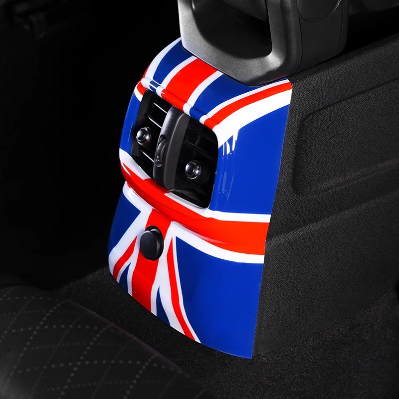 Car Interior Rear Seat Air Outlet Frame Cover for Mini Cooper F60 Countryman Air Conditioner Vent Auto Protector Accessories