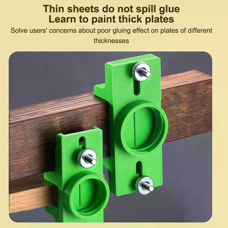 Adjustable Wood Glue Spreader Tool 10-22mm Precision Adhesive Applicator For Woodworking Edge Banding Furniture Cabinet Making