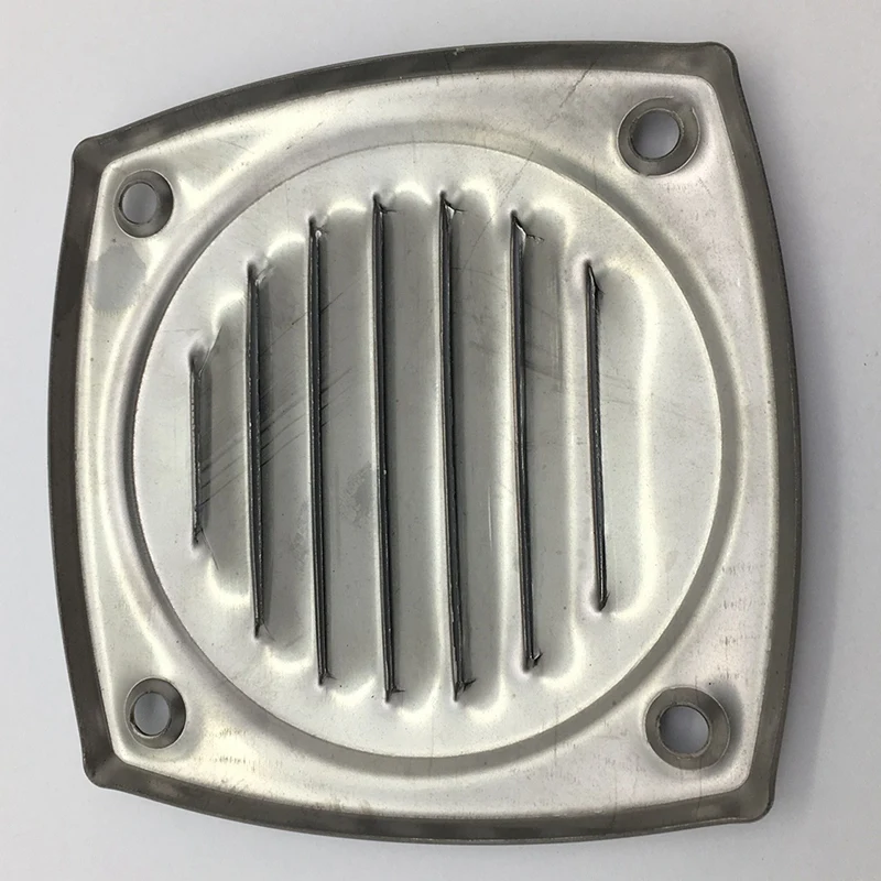 Marine Stainless Steel 304 Thru Vent Stamped Vent for Yacht Boat Marine Accessory Hardware,Small