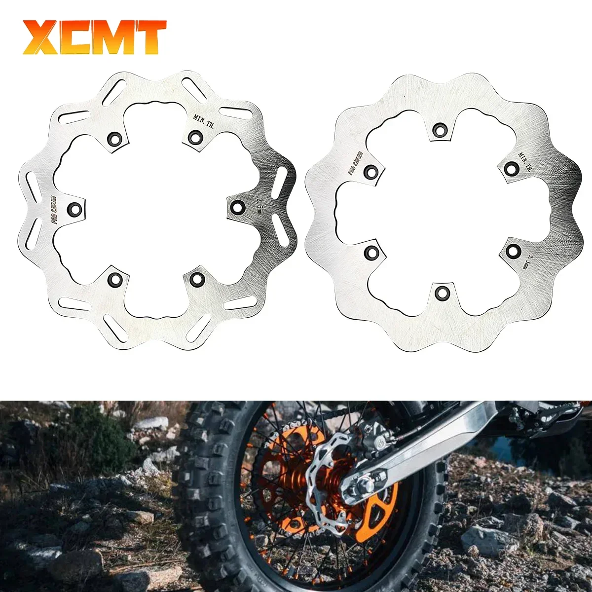 Motorcycle Rear Brake Discs For KTM EXC EXCF SX SXF XC XCW XCF TPI Six Days 125 200 250 300 350 450 500 FE TE FC TC TX 1994-2023