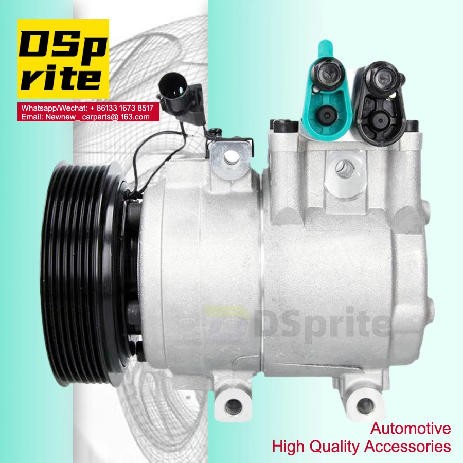 

Для Hyundai Accent Getz acento HS15 F500-DEYQA-02 F500-KP5DA-01 F500-KP5DA-02 F500-KP5DA-03 QCVBB-01 97701- 5PK Компрессор кондиционера