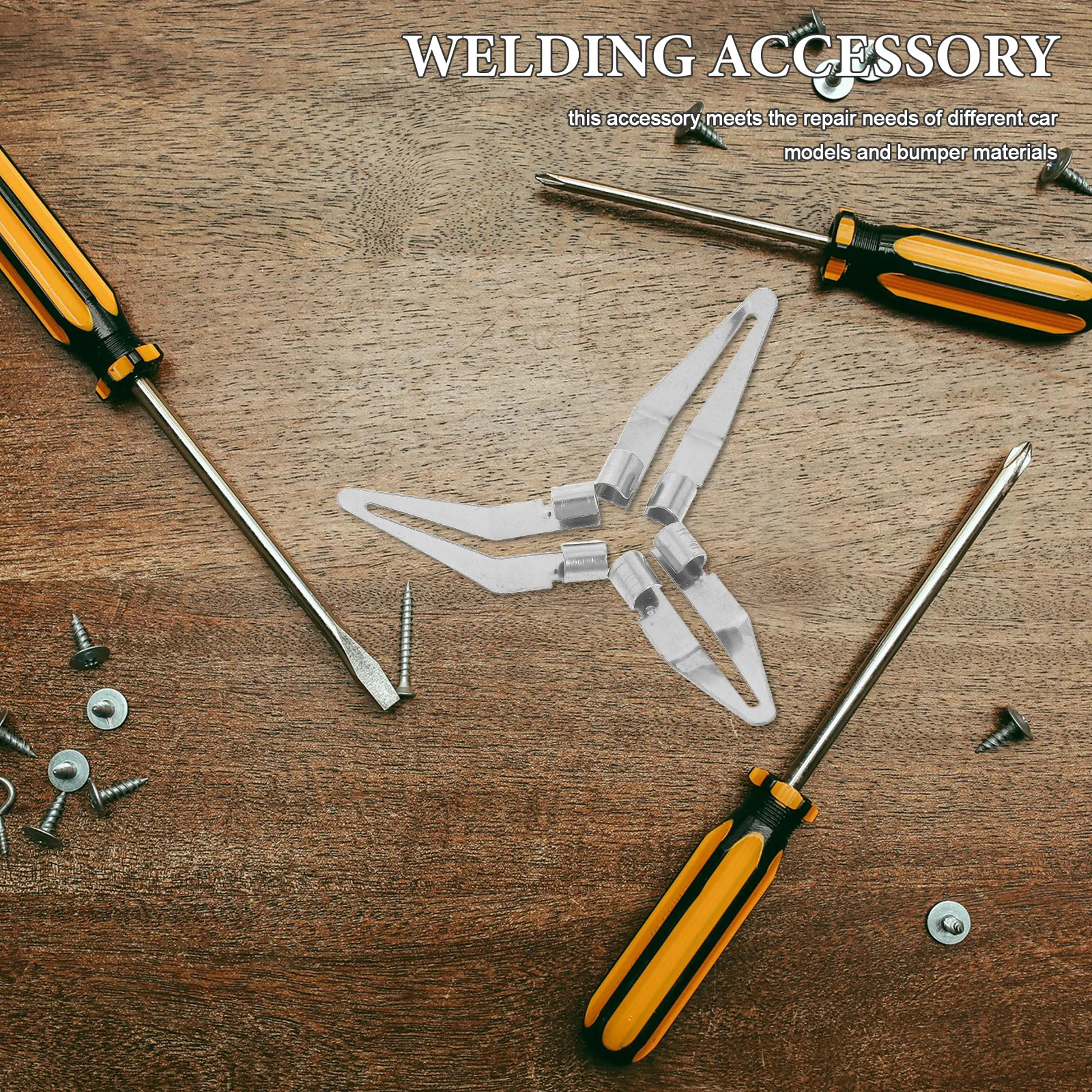 

3 шт. сглаживающая головка для ремонта автомобильного бампера, пластиковый сварочный аксессуар, быстрое охлаждение, совместимый с несколькими сварщиками, кузов автомобиля