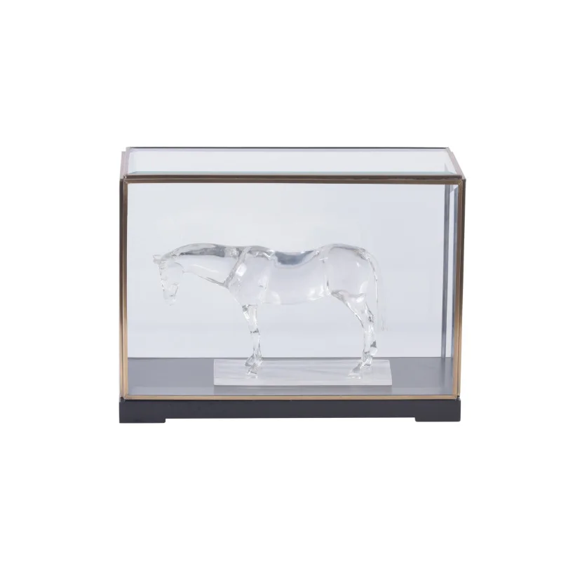 New Chinese Bogu frame horse to success office ornaments home living room entrance soft decorations housewarming gifts