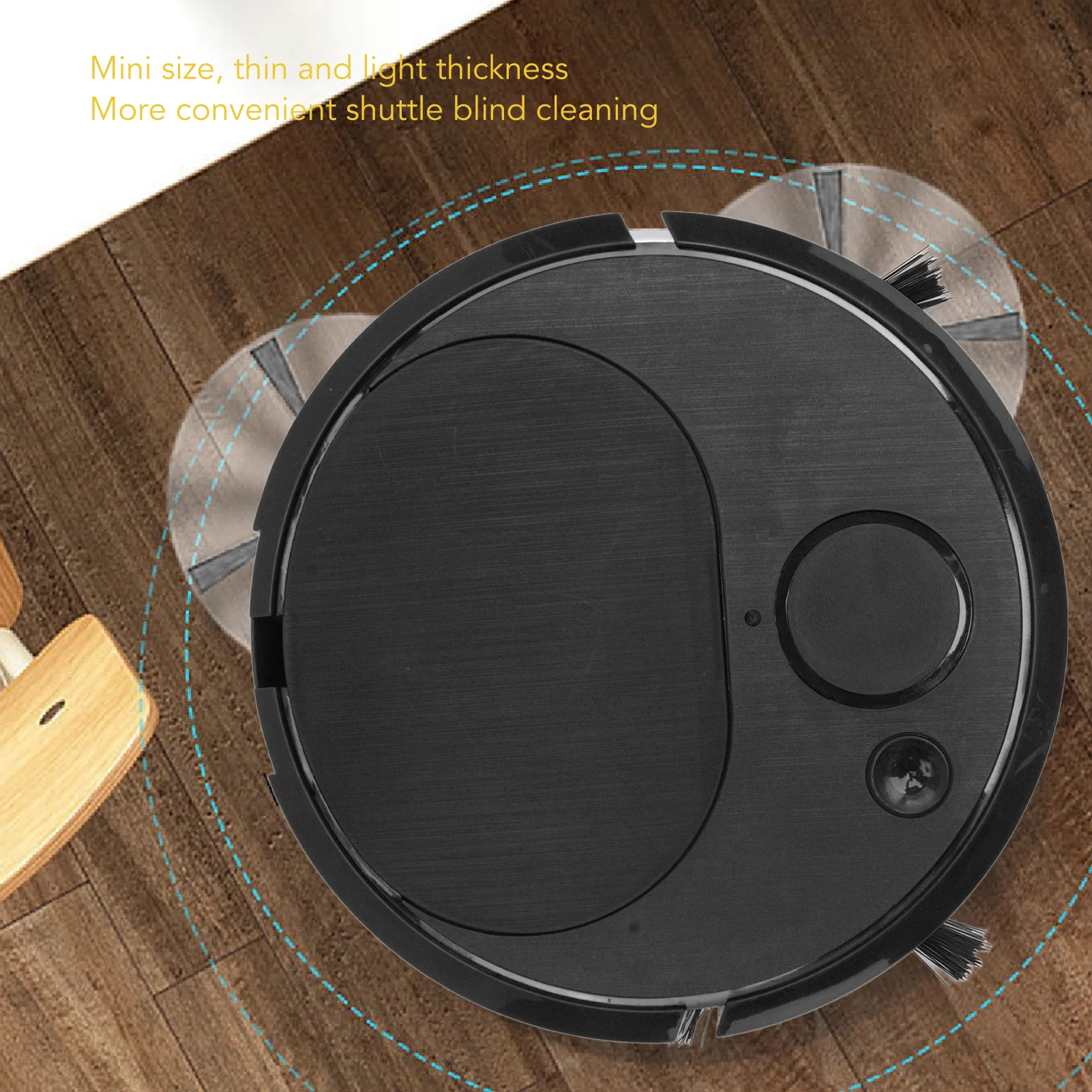 

Robot Vacuum Cleaner Multifunctional USB Charging Mini Smart Sweeping Robot for Wooden Flooring Tile Carpet Robot Vacuum Cleaner