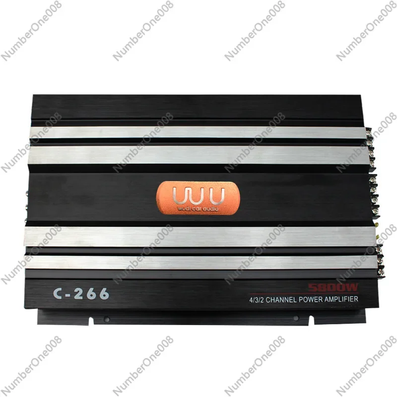 سيارة مكبر كهربائي عالية الطاقة سيارة مضخم الصوت C-266 مكبر كهربائي دفع مضخم الصوت مجموعة المتكلم