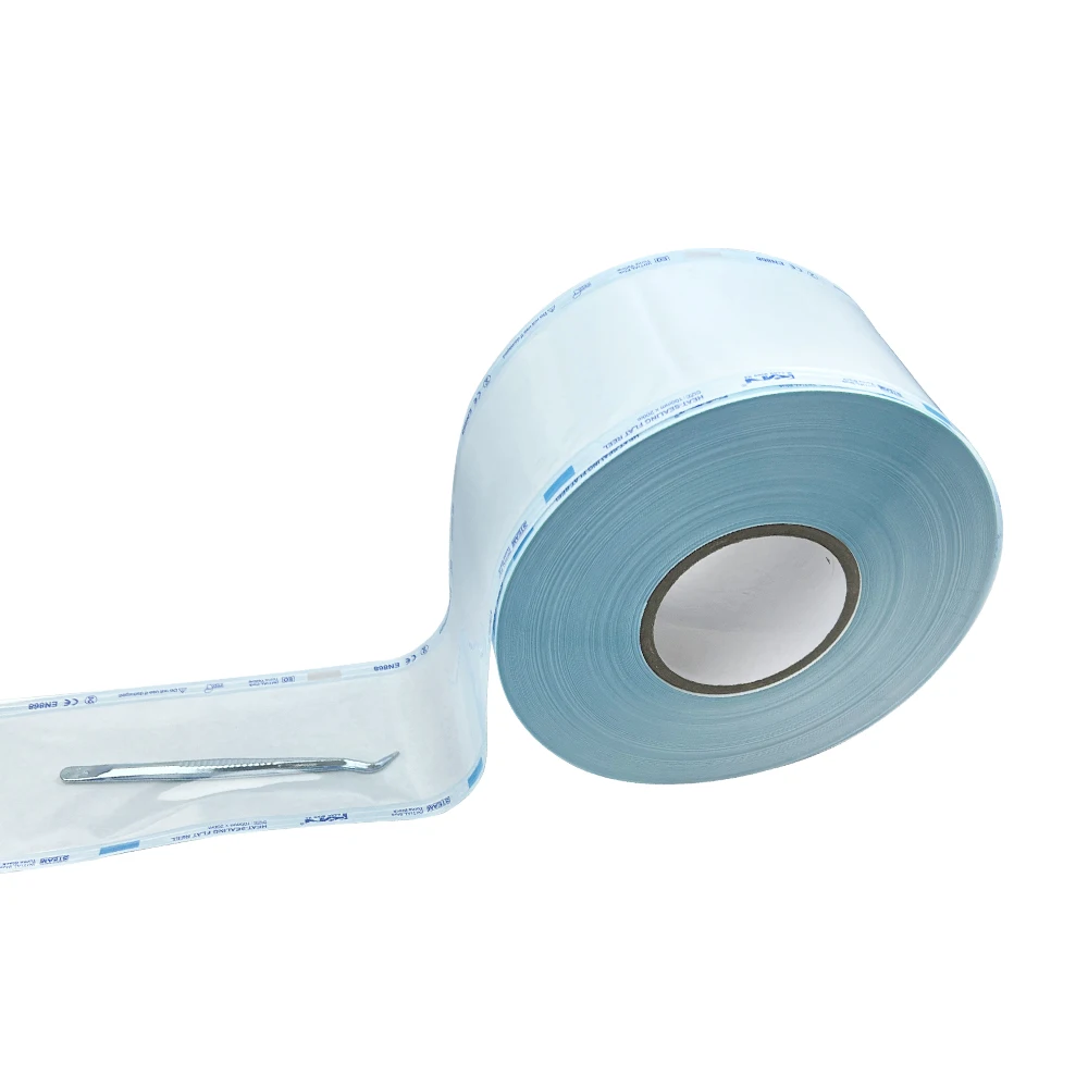 200M/Roll Dental Sterilization Bag For Sealing Machine Oral Product Disposable Autoclave Packing Bag With Indicator Special Roll