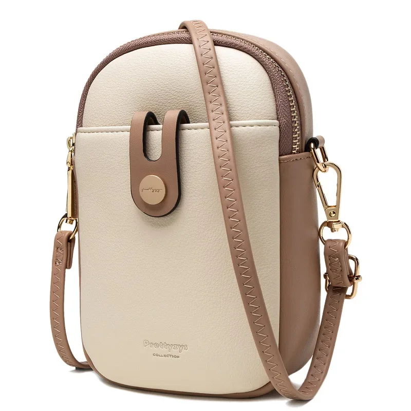 Mode Vrouwen Schoudertas Luxe Dames Telefoon Tas En Portemonnees Pu Lederen Kleine Shell Handtas Vrouwelijke Crossbody Tassen